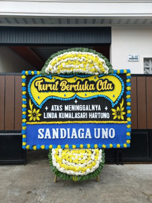 Papan Bunga Duka di Sukahayu