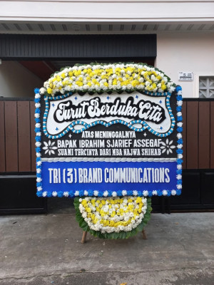 Papan Bunga Duka di Sukahayu